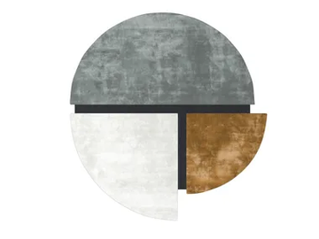 ISLAND SUNSET - Hand-tufted rug in bamboo and wool by Sirecom Tappeti - view 2